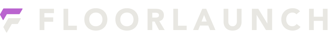 Logo of Floorlaunch featuring modern typography.